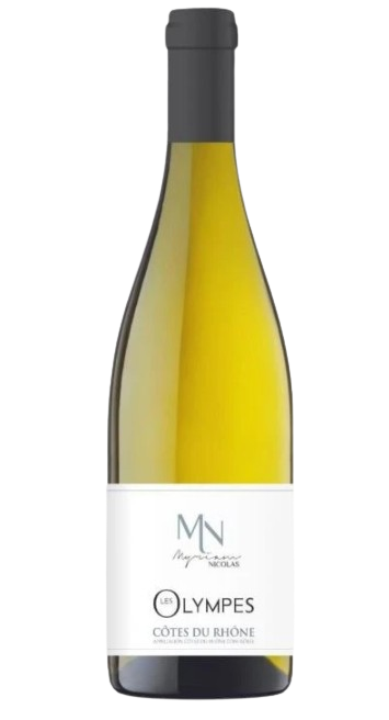 COTES DU RHONE BLANC LES OLYMPES MYRIAM NICOLAS