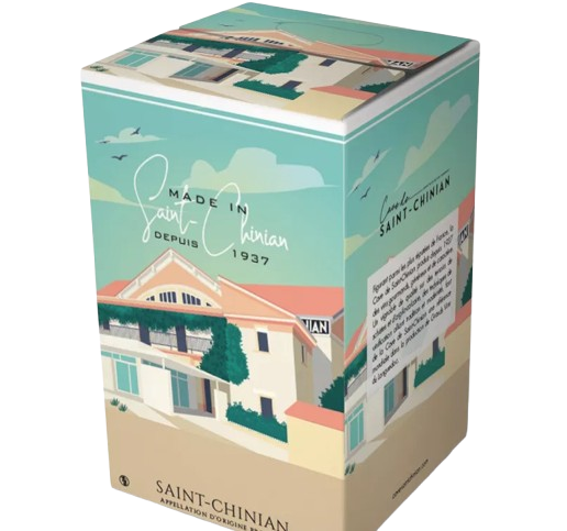 CUBI SAINT CHINIAN ROUGE "LE MYSTERIEUX" 5L