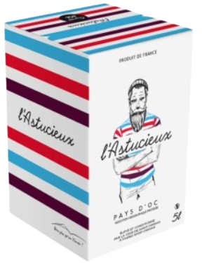 [100105] CUBI CHARDONNAY "ASTUCIEUX" BLANC 5L